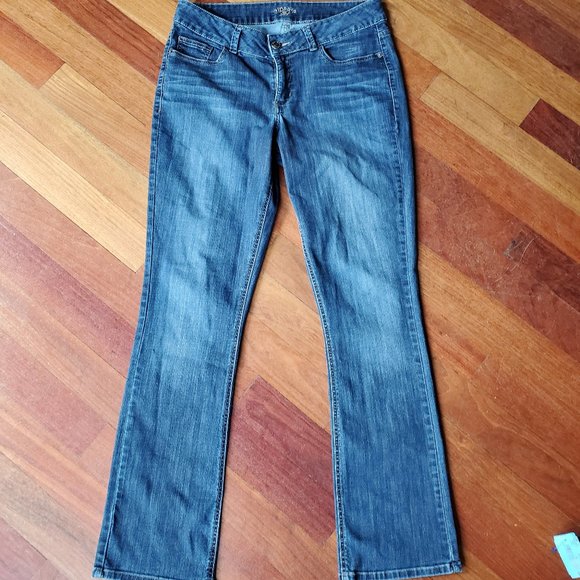 Riders by Lee Denim - Riders by Lee Dark Wash Straight Leg Jeans 14 Long